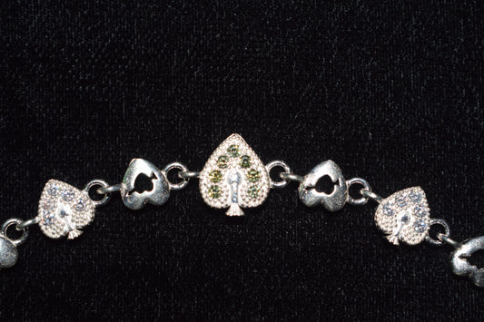 Spade Silver Bracelet