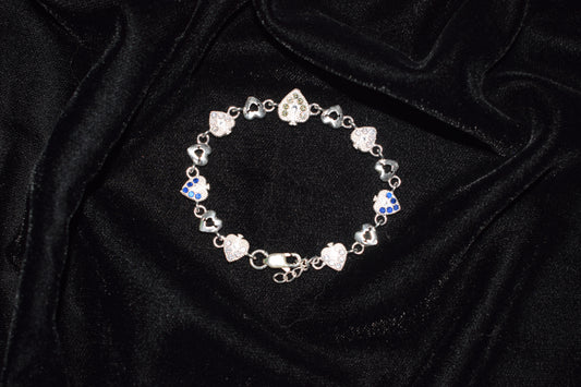 Spade Silver Bracelet