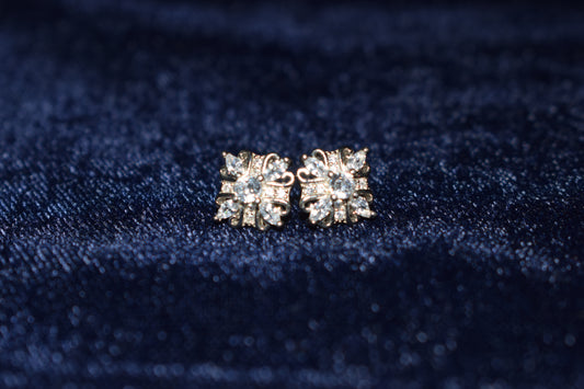 Frost Bloom Pure 925 Sterling Silver Earrings